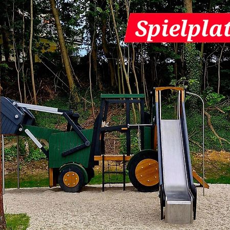 Ferienwohnung "Blick Mylau" - Naehe Freizeitpark Plohn & Weltgroesster Ziegelsteinbruecke Reichenbach im Vogtland Esterno foto