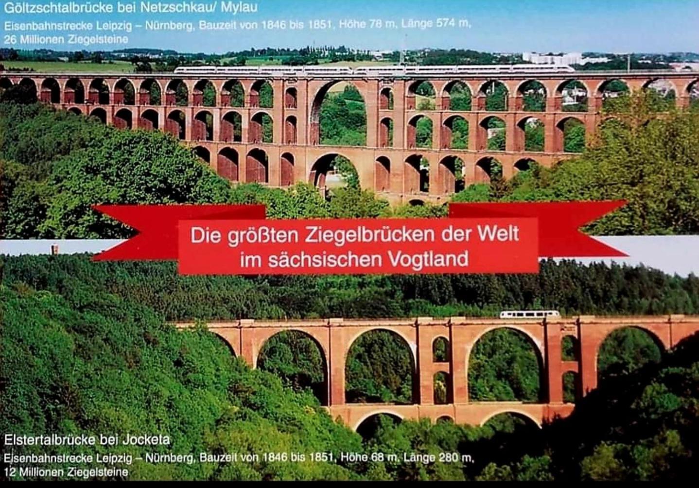 Ferienwohnung "Blick Mylau" - Naehe Freizeitpark Plohn & Weltgroesster Ziegelsteinbruecke Reichenbach im Vogtland Esterno foto